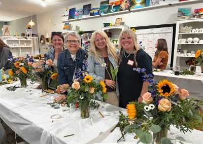 Flower arranging workshop