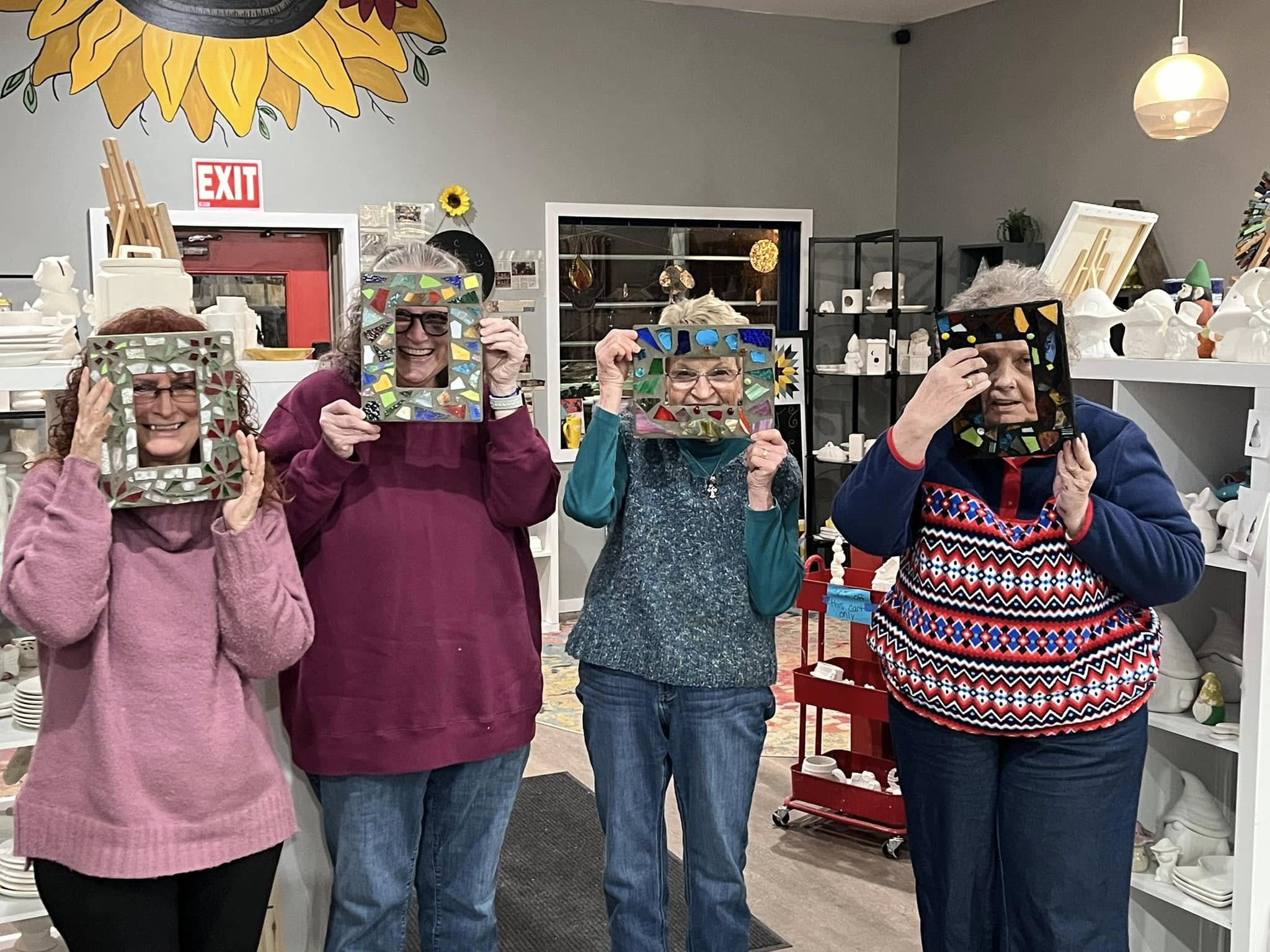 photo frames at Crafters on Central