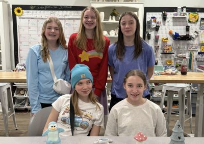 Pottery making birthday party